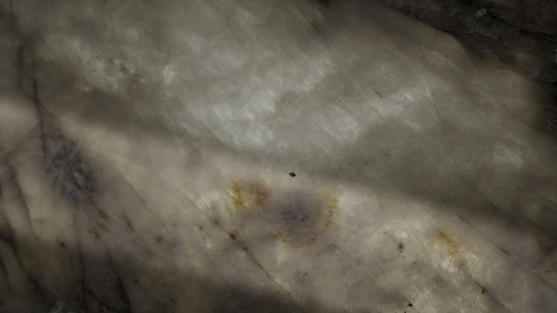 Backlit natural stone detail fabricated by Interiology