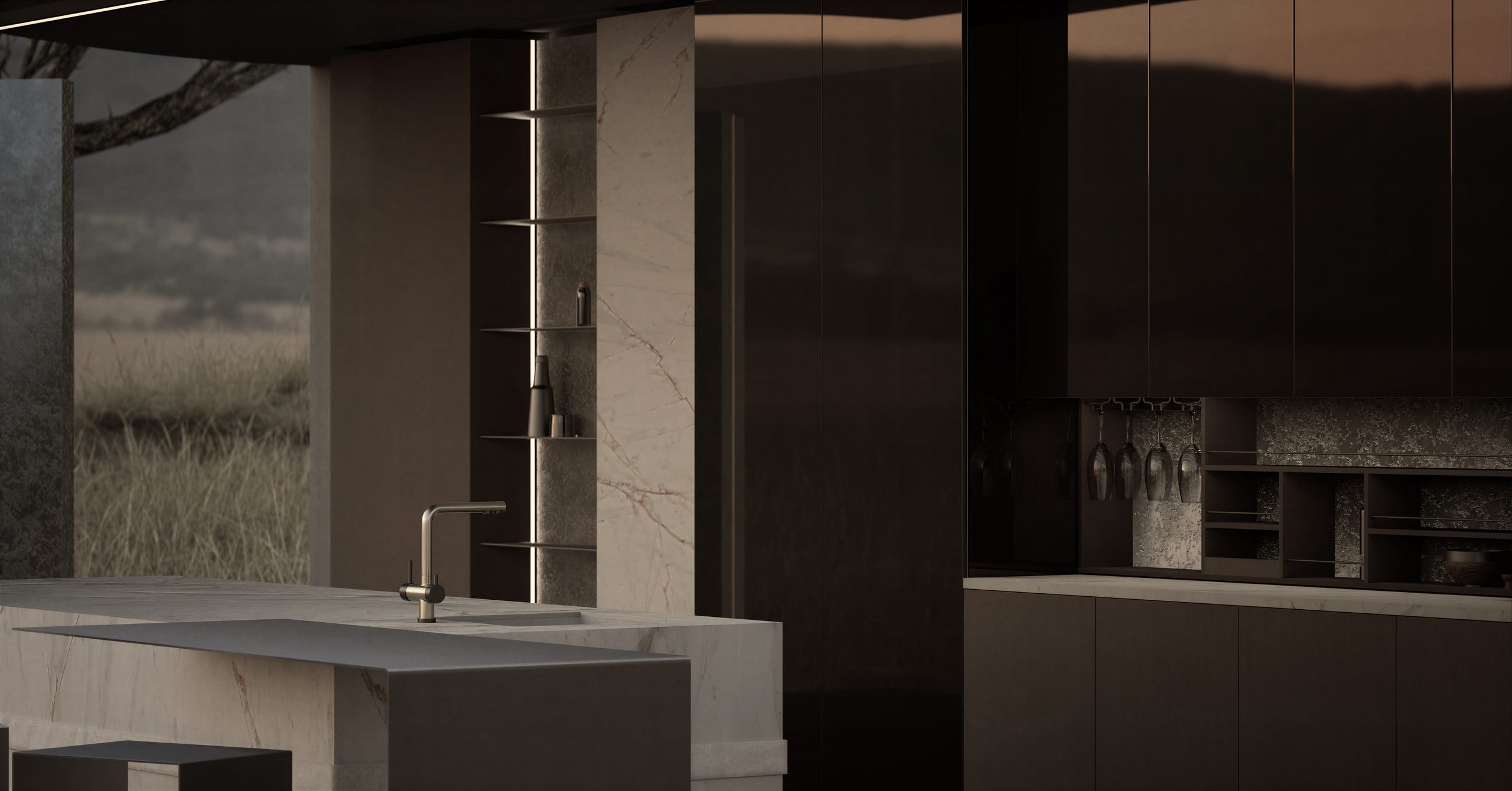 Thena kitchen range by Interiology™